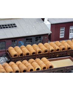 Juweela Draht-Coils rostig Echtrost - 60x - H0 / 1:87 (JW28142)