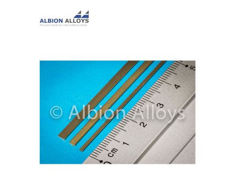 Albion Alloys L Profil - Messing - 1 x 1 mm (A1)