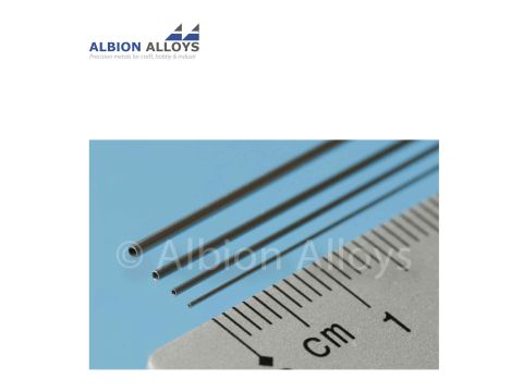 Albion Alloys Mikro Nickel-Silber Rundrohr - 0.3 x 0.1 mm (NST03)