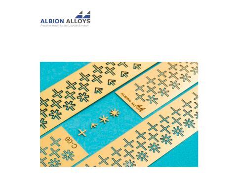 Albion Alloys P/E Connecto Crosses 0.5mm - 0 (C05)