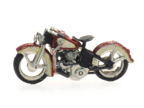 Artitec US Motorrad zivil -  Fertigmodell aus Resin, lackiert - N / 1:160 (AR316.087)