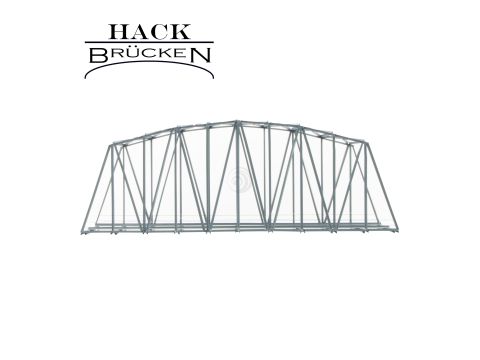 Hack Brücken Bogenbrücke - 2-gleisig B42-2 - Grau - 40cm - H0 / 1:87 (13300)