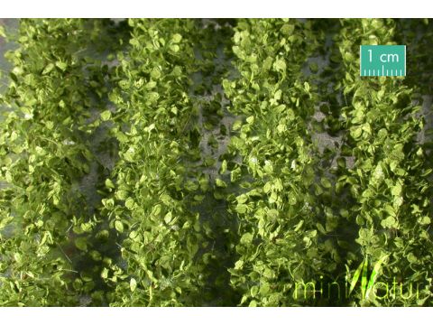 Mininatur Agrarstreifen mit blättern - Frühling - ca. 210cm - 1:45+ (766-31)