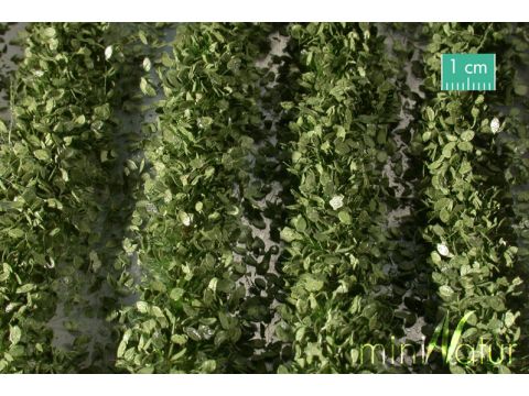 Mininatur Agrarstreifen mit blättern - Sommer - ca. 42cm - 1:45+ (766-32S)