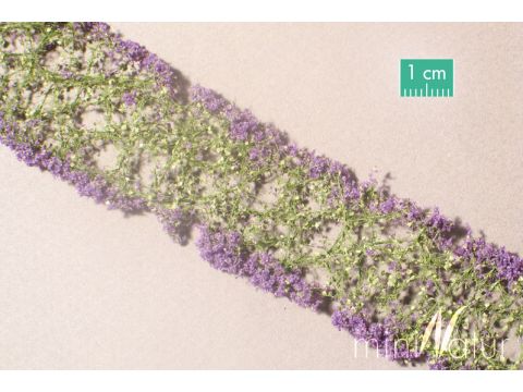 Mininatur Blumen - Violett - ca 7,5 x 4 cm (998-24MS)