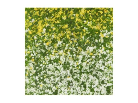 Mininatur Blütenbüschel - Frühling - ca. 42x15 cm - 1:45+ (726-31)