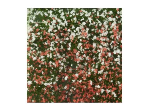 Mininatur Blütenbüschel - Sommer - ca. 42x15 cm - 1:45+ (726-32)