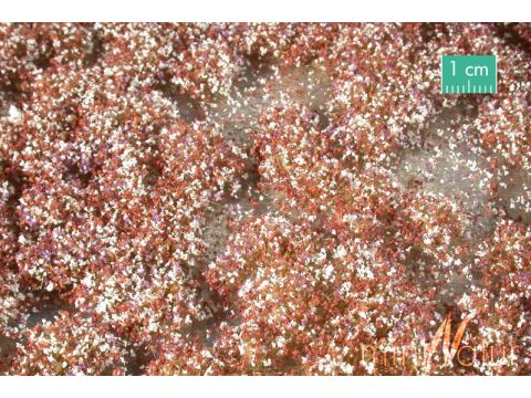Mininatur Blütenbüschel - Spätherbst - ca. 42x15 cm - H0 / TT (726-24)