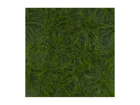 Mininatur Grasbüschel lang - Sommer - ca 7,5 x 4 cm - 1:45+ (727-32MS)