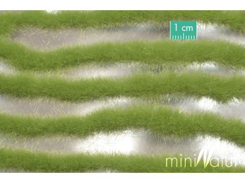 Mininatur Grasstreifen lang - Frühling - ca. 336 cm - H0 / TT (728-21)