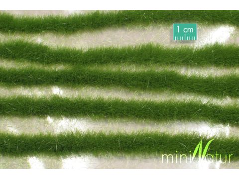 Mininatur Grasstreifen lang - Sommer - ca. 336 cm - H0 / TT (728-22)