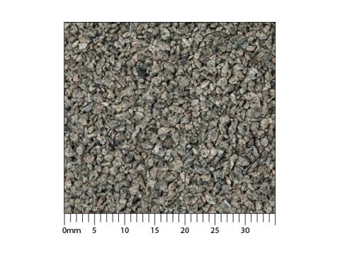 Minitec Gleisschotter - Phonolith 0 (1:45) - Exakt maßstäbliche Körnung der Klasse I - 2.000 ml (51-0051-05)