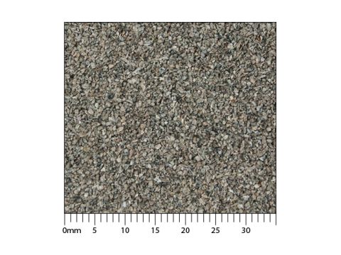 Minitec Gleisschotter - Phonolith H0 (1:87) - Exakt maßstäbliche Körnung der Klasse I - 1.000 ml (51-0041-04)