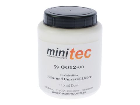 Minitec Hochflexibler Gleis- und Universalkleber - 120 gr Dose (59-0012-00)
