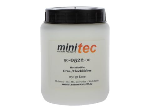 Minitec Hochflexibler Grasflockkleber - 250 gr Dose (59-0522-00)