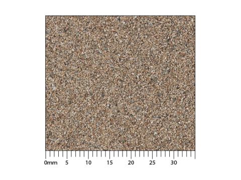 Minitec Kleinschlag - Rostbraun H0 (1:87) - Exakt maßstäbliche Körnung der Klasse II - 200 ml (51-1121-04)