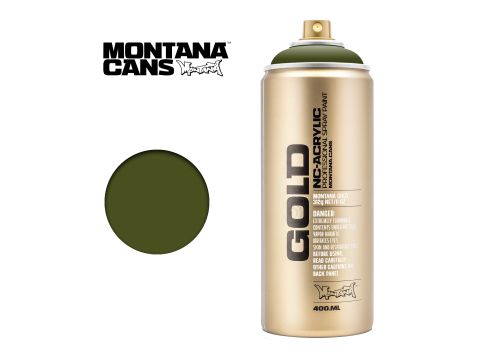 Montana Cans Gold - CL6340 - Olive Green - 400ml (283727)