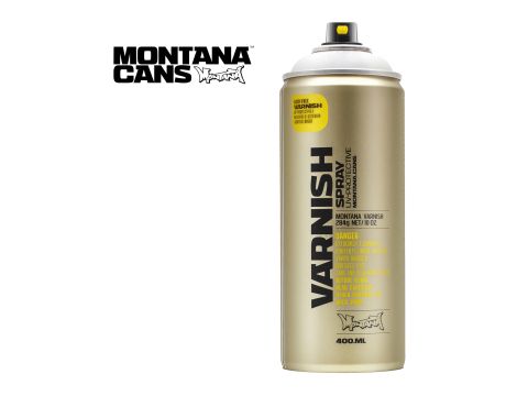 Montana Cans Gold - M1005 - Clear Varnish Semi Gloss - 400ml (376368)