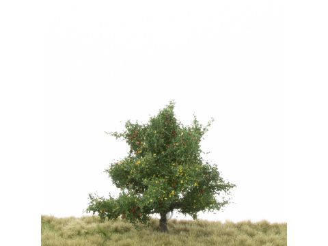 Silhouette Apfelbaum - Frühherbst - 1 (ca. 12-16cm) (226-43)