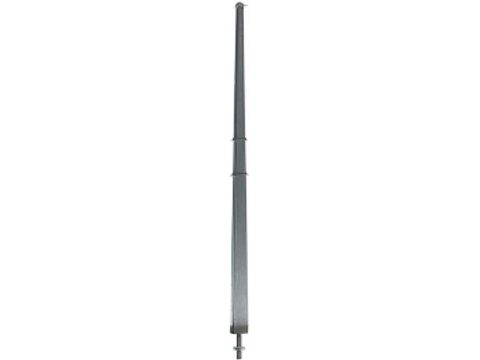 Sommerfeldt Mast für Quertragwerk, 165 mm hoch, Alu - H0 / 1:87 (193)