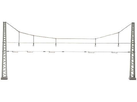 Sommerfeldt Profi-Quertragwerk, 0,7mm, Bausatz, o. Masten - H0 / 1:87 (161)