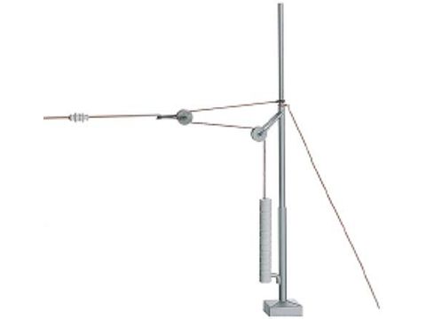 Sommerfeldt Spannwerk mit Mast, Bausatz - H0 / 1:87 (209)
