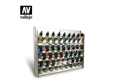 Vallejo Wandmontierte Farbauslage für 17 ml Fläschchen (T26010)