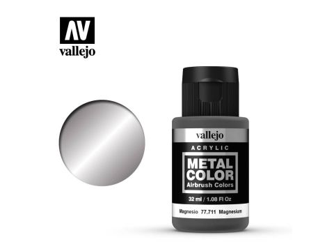 Vallejo Metal Color - Magnesium - 32 ml / 1.08 fl oz (77711)