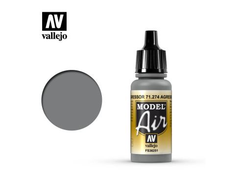 Vallejo Model Air - Agressor Gray - 17 ml (71.274)