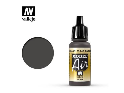 Vallejo Model Air - Camouflage Black Brown - 17 ml (71.042)