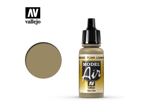 Vallejo Model Air - Lehmbeige - 17 ml (71.245)