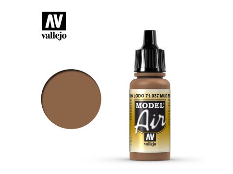 Vallejo Model Air - Mud Brown - 17 ml (71.037)