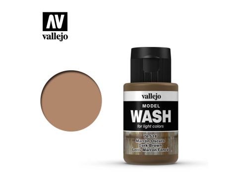 Vallejo Model Wash - Dark Brown - 35 ml (76.514)