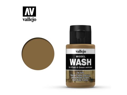 Vallejo Model Wash - Dark Khaki Green - 35 ml (76.520)