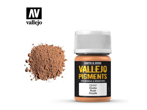 Vallejo Pigments - Hell Braun Eisenoxid - 30 ml (73.117)