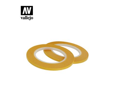 Vallejo Precision Masking Tape - Twin Pack - 3mm x 18m (T07004)