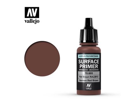 Vallejo Surface Primer - German Red Brown - 17 ml (70.605)
