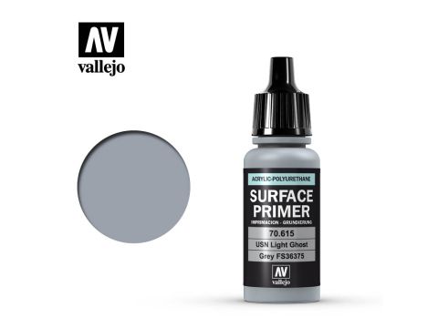 Vallejo Surface Primer - USN Light Ghost Grey - 17 ml (70.615)