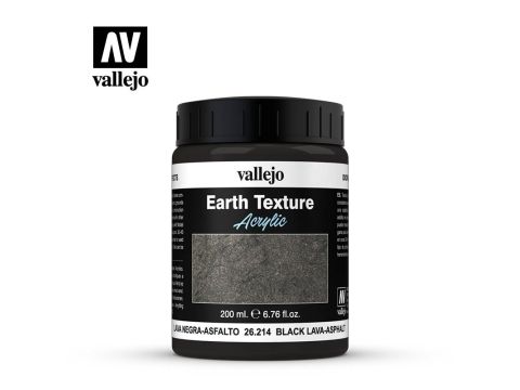 Vallejo Texture Paste - Black Lava - 200 ml (26.214)