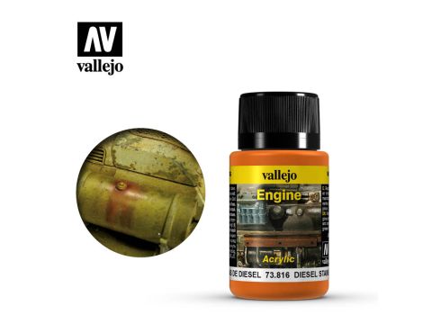 Vallejo Weathering Effects - Diesel Stains - 40 ml (73.816)