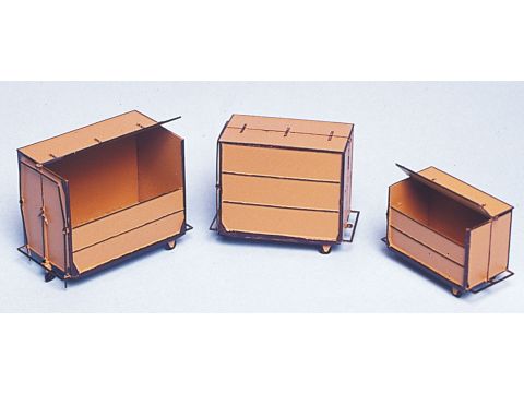 Weinert Modellbau DB Klein-Container 1,2,3 qm H0 - H0 / 1:87 (3206)