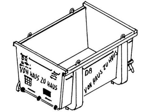 Weinert Modellbau Haus-zu-Haus Container - H0 / 1:87 (4366)