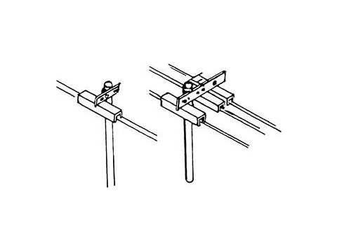 Weinert Modellbau Rollenhalter,einf.+ dreif. - H0 / 1:87 (7205)