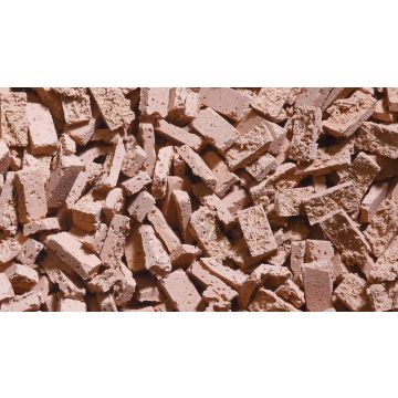 Juweela LEHMZIEGEL  - lehmfarben - 1.00 x 0.48 x 0.30 cm - 1:35 (JW23235)
