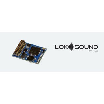 ESU LokSound 5 - Fx DCC/MM/SX/M4 "Leerdecoder", 21MTC NEM660, Retail, mit Lautsprecher 11x15mm (ESU58219)