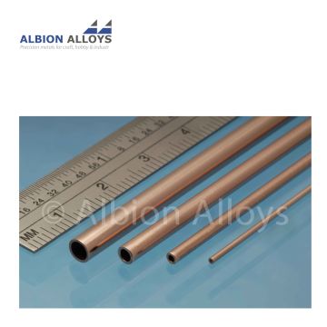 Albion Alloys Kupfer Rundrohr - 5 x 0.45 mm (CT5M)