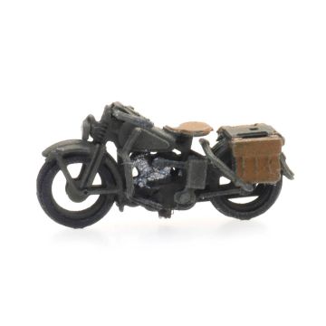Artitec US motorcycle military -  Fertigmodell aus Resin, lackiert - N / 1:160 (AR6160088)