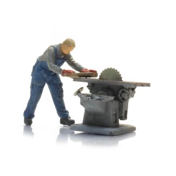 Artitec Kreissäge mit Figur - H0 / 1:87 (AR387.663)
