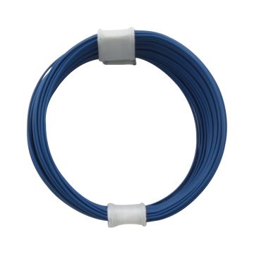Donau Elektronik Kupferschalt Litze - 0.04mm² - blau - 10m (DO110-2)