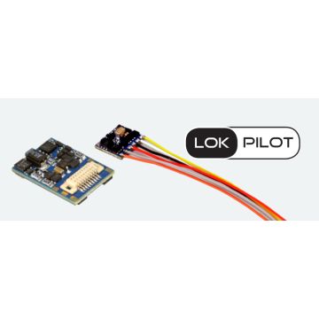ESU LokPilot 5 micro DCC/MM/SX, 6-pin Direkt, Spurweite N, TT -  - TT / N (ESU59817)
